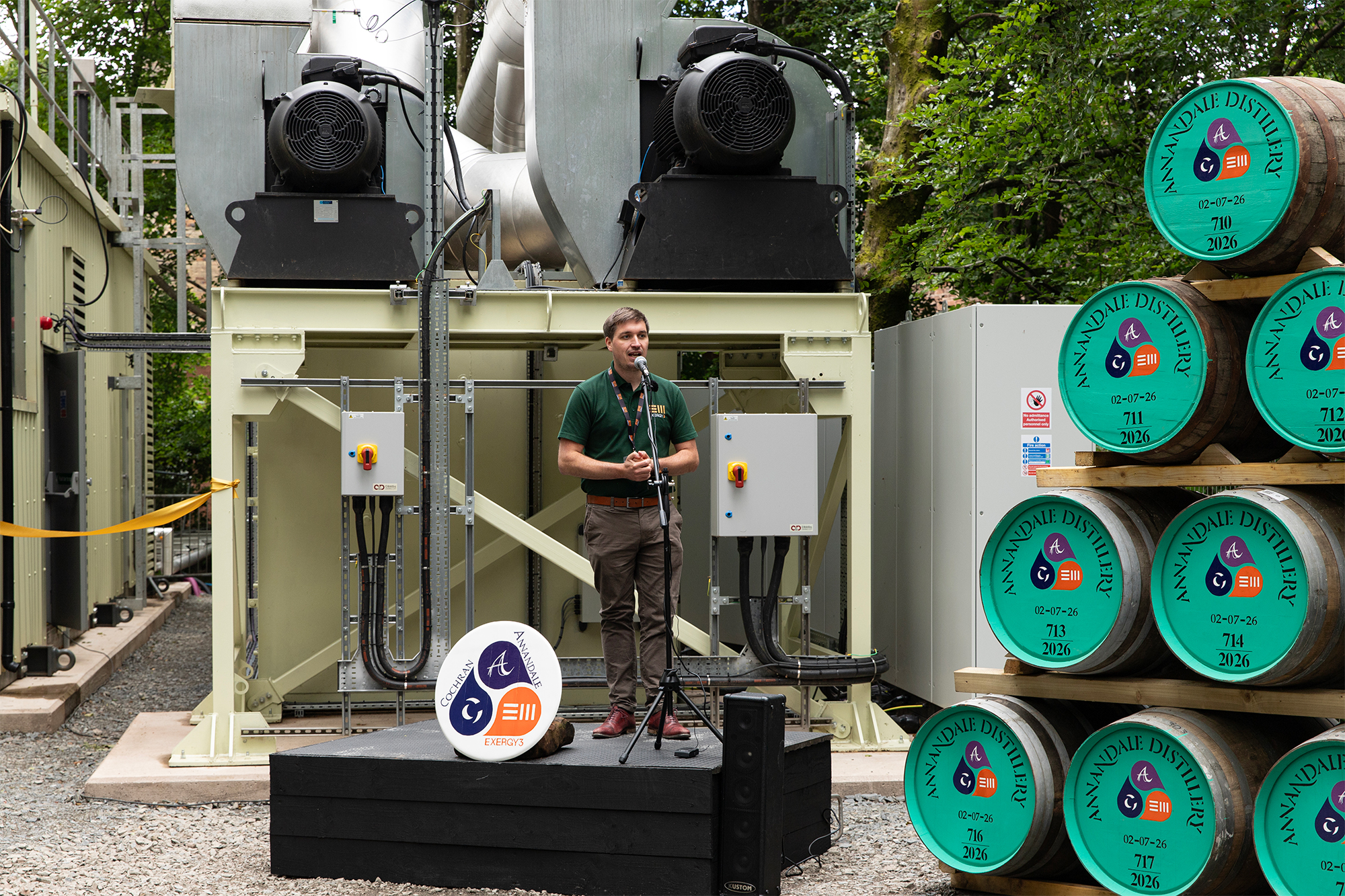 Exergy3 Marks Historic Milestone for Industrial Heat with Official ETES Launch at Annandale Distillery